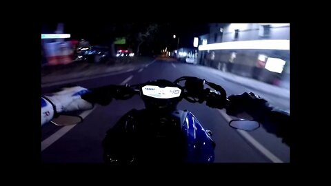 Yamaha Mt-07 Role Noturno