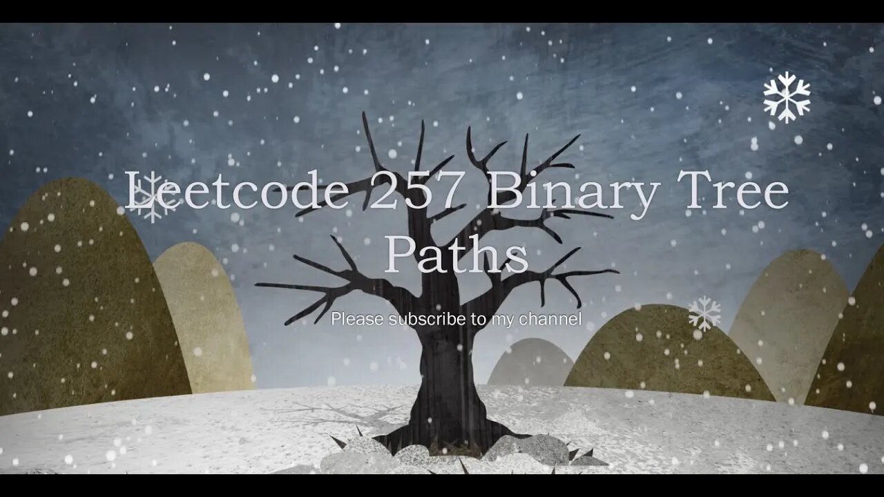 Leetcode 257 Binary Tree Paths