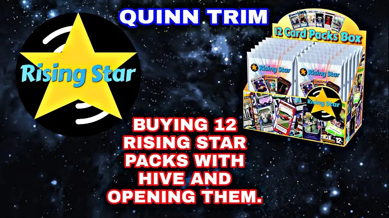 Buying 12 Rising Star Packs With Hive And Opening All All All Of The Packs | Games World Quinn Trim