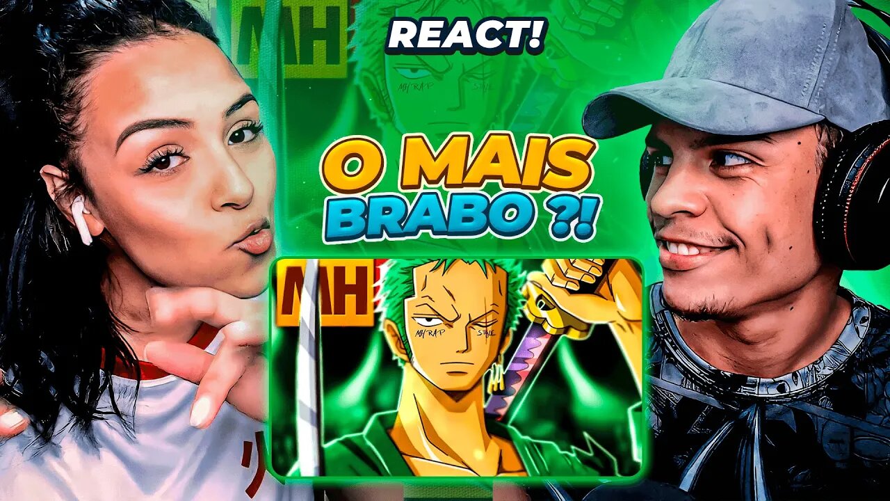 Tipo Zoro ⚔️🗡️ (One Piece) | Style Trap | Prod. Sidney Scaccio | MHRAP | [ React Rap Nerd ] 🔥