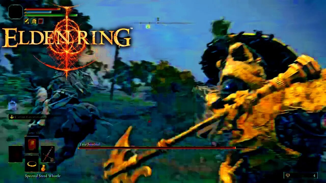 Elden Ring - Boss Fight - Tree Sentinel - Church of Elleh, Limgrave