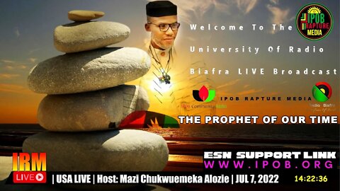 Welcome To The University Of Radio Biafra | USA LIVE | Host: Mazi Alozie | Jul 7, 2022