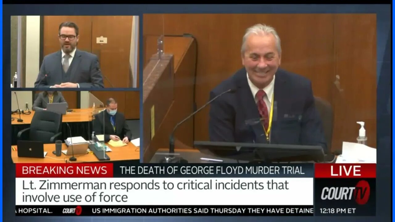 George Floyd Trial - Lt. From Police Testifies & Says Whatever He Was TOLD By Prosecution - Bad Wit