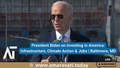 President Biden on Investing in America Infrastructure, Climate Action & Jobs | Baltimore, MD