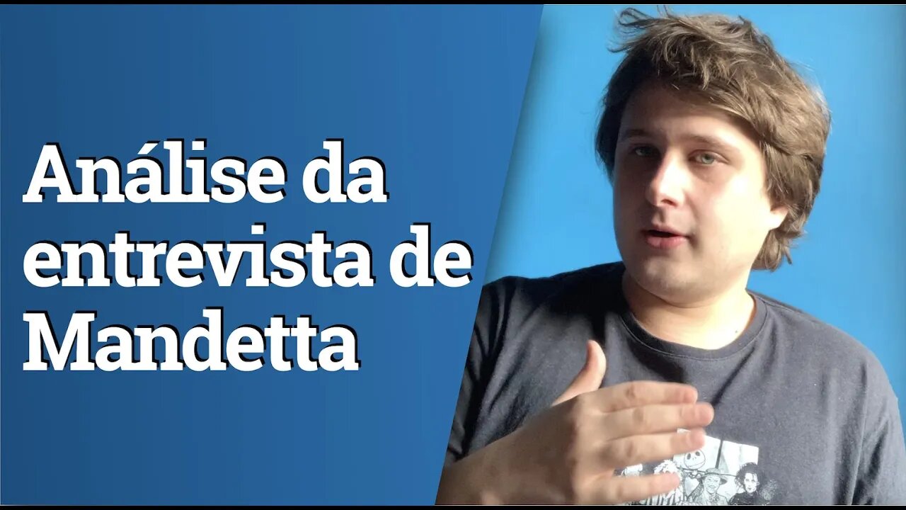 Análise da entrevista de Mandetta ao Fantástico