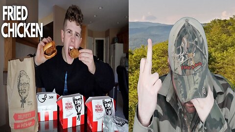 Eating KFC Like It's My Last Meal - Mukbang (Tommy Winkler) - Reaction! (BBT)