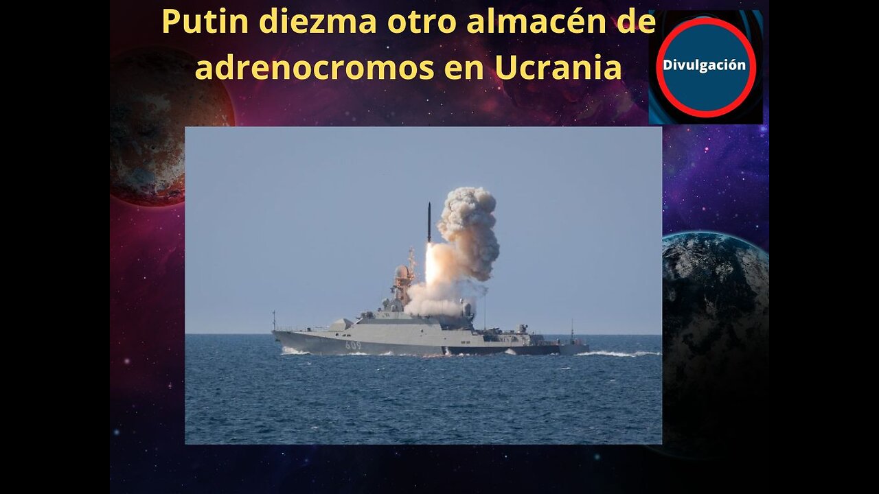 Putin diezma otro almacén de adrenocromos en Ucrania