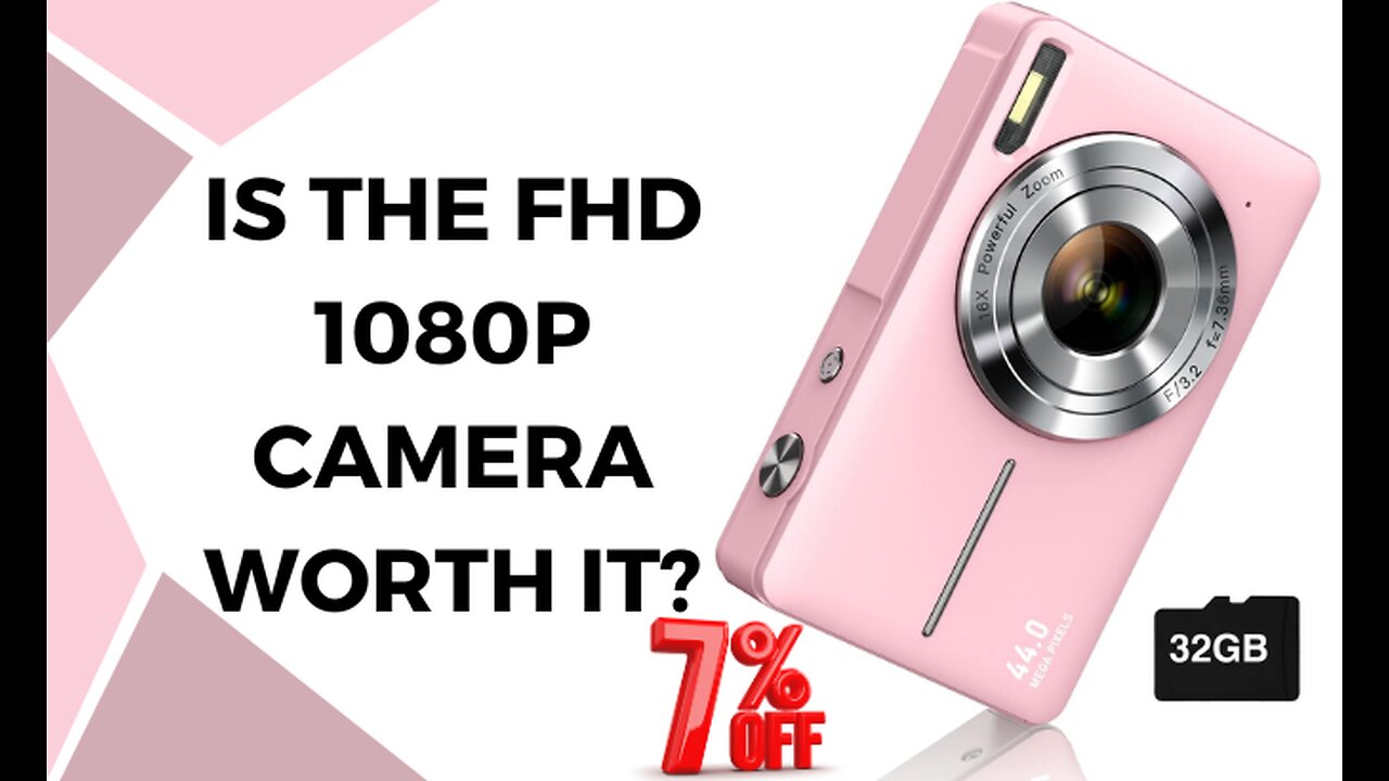 Discover the Best FHD 1080P Camera with 16X Zoom for Kids