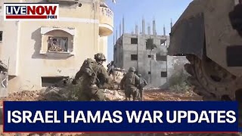 Israel-Hamas war: Gaza fighting continues, Biden meets with families of hostages | LiveNOW from FOX