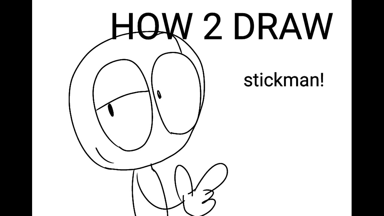 HOW 2 DRAW: stickman!