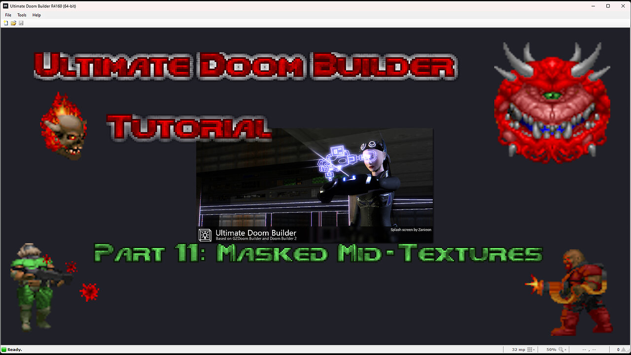 Ultimate Doom Builder Tutorial: Part 11: Masked Mid-Textures