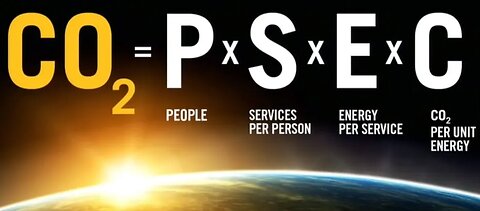 The Math Formula Used To KIll You P x S x E x C = CO2