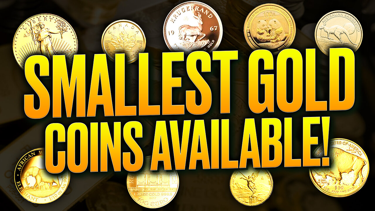 10 SMALLEST Gold Coins Available in 2023!