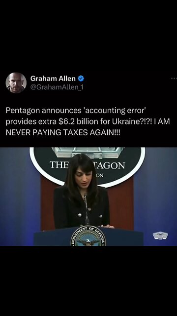Pentagon Announced "Accounting Error" Giving Extra $2.3 BILLION To Ukraine