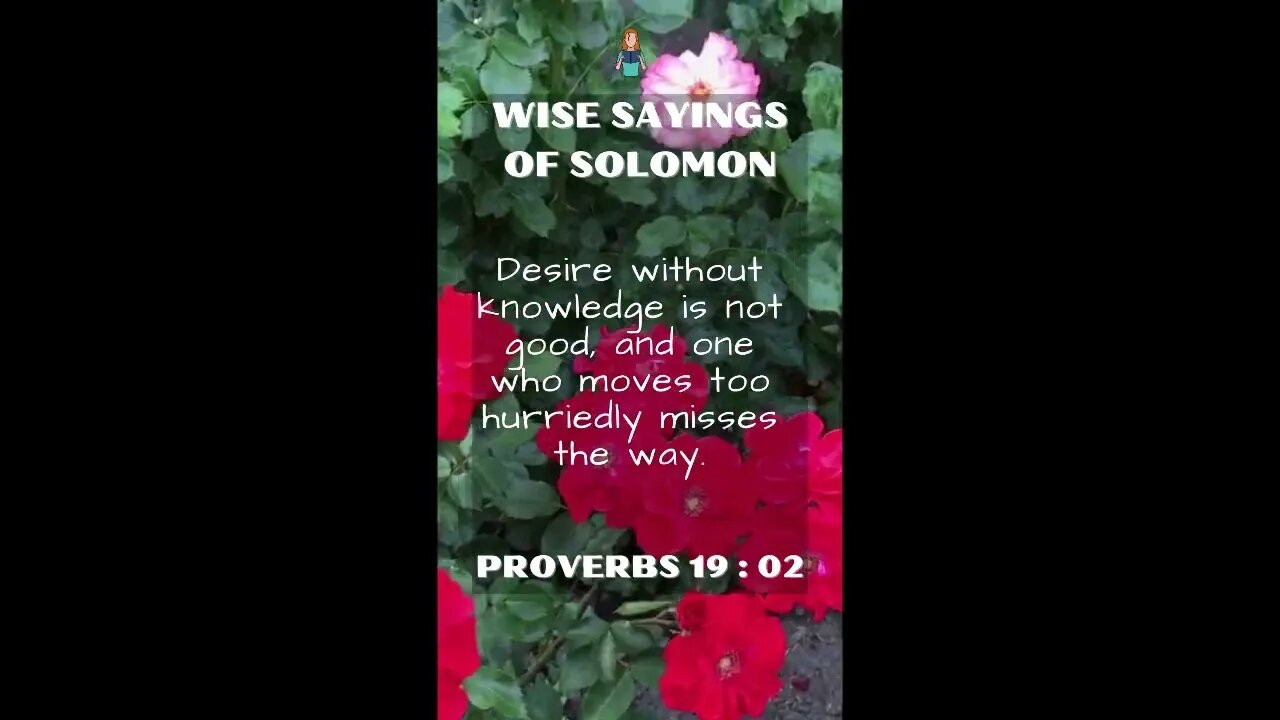 Proverbs 19:2 | NRSV Bible - Wise Sayings of Solomon