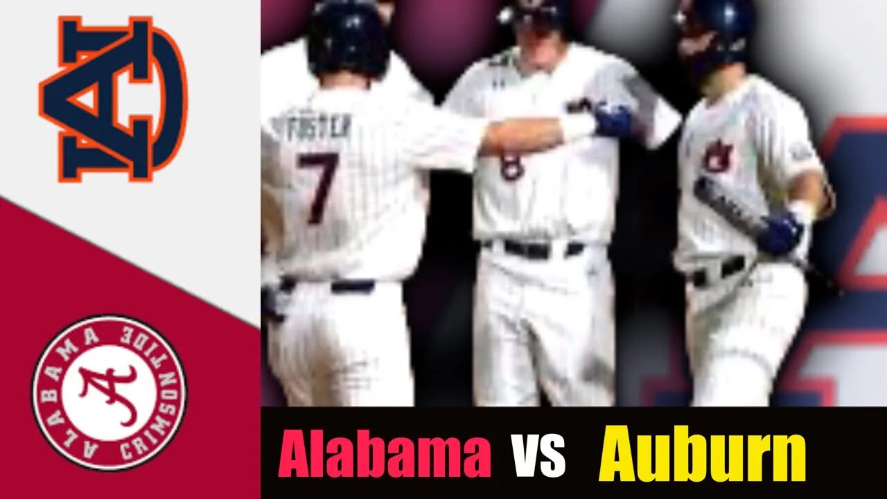 Alabama vs #20 Auburn Highlights (GREAT GAME!) 2022 College Baseball