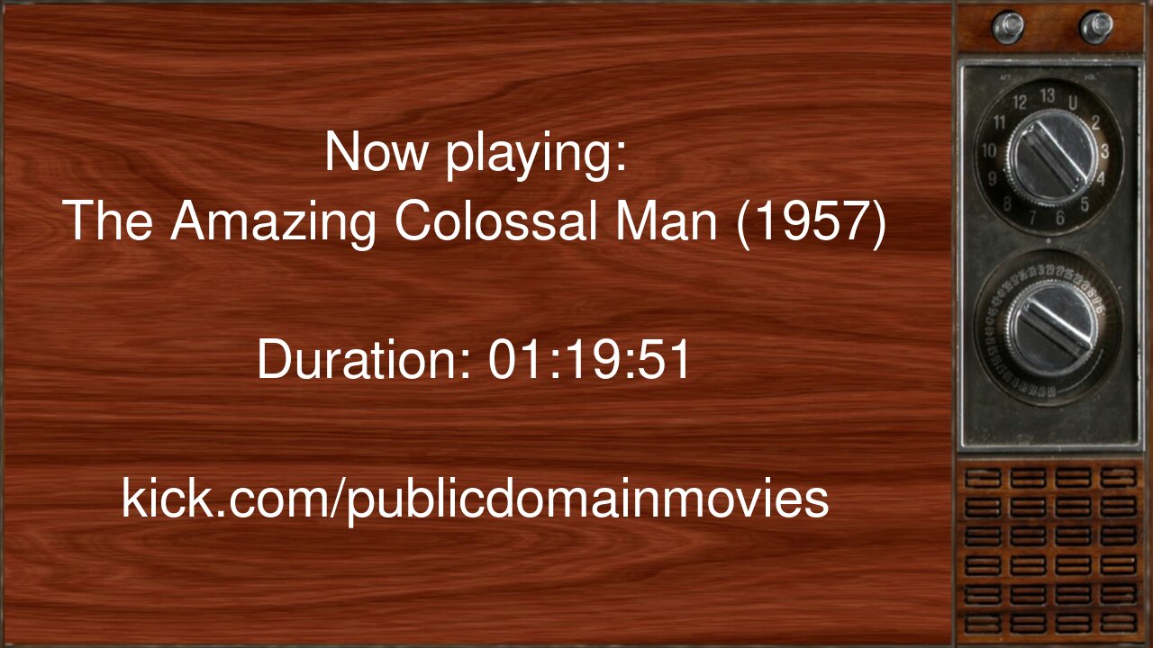 The Amazing Colossal Man (1957)