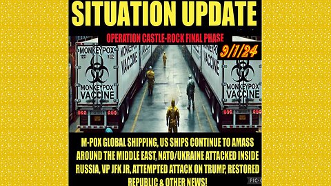 SITUATION UPDATE 9/1/24 - No way out, Ceasefire Negotiations, Mothman, Vt Intel