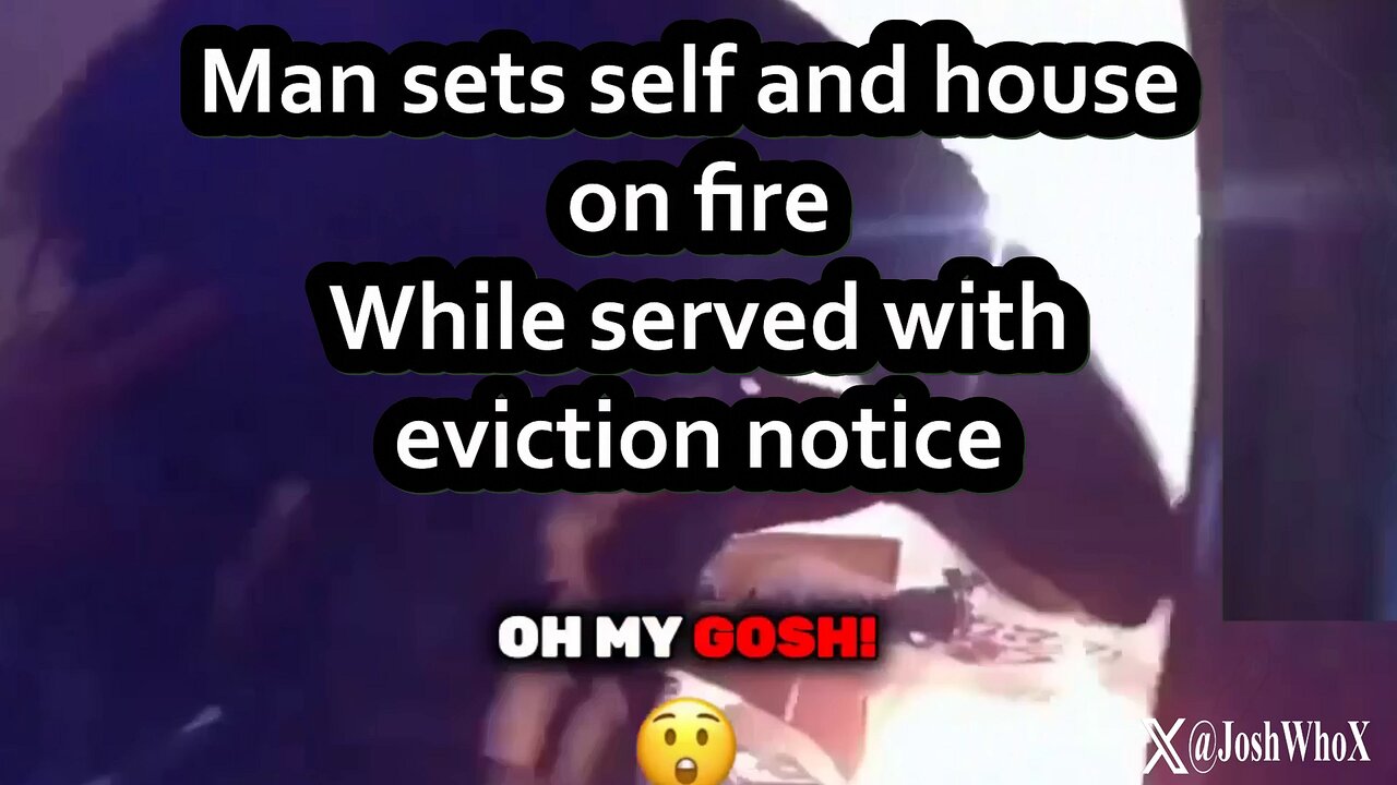 🚨82-Year-Old Man Dies in Fire During Eviction, Sparking Debate‼️