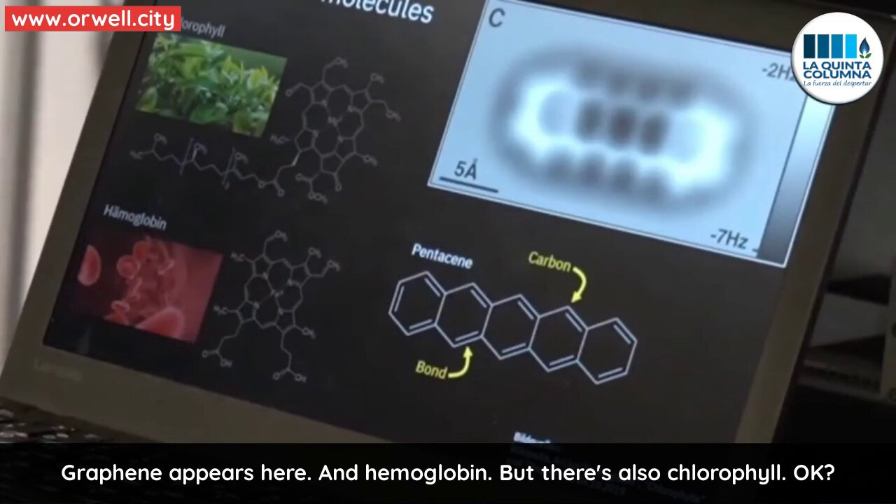 La Quinta Columna on Hemoglobin, Chlorofyll, and Graphene