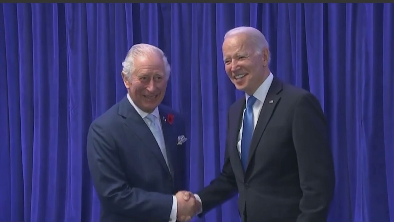 BIDEN emits CO2 at COP26 Climate Summit