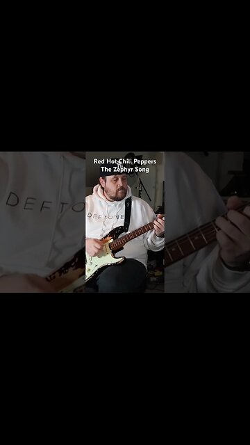 Red Hot Chili Peppers - The Zephyr Song Guitar Cover (Part 3) - Fender Mike McCready Stratocaster