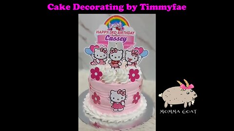 Decorating a Hello Kitty Cake Feat. Avril Lavigne (Parody)