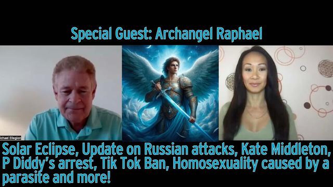 SOLAR ECLIPSE, UPDATE ON RUSSIAN ATTACKS, P DIDDY’S ARREST, TIK TOK BAN, HOMOSEXUALITY PARASITE