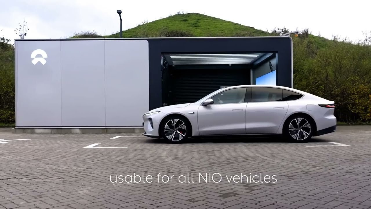 Nio it is confirmed to build multi layered battery swap station with record deliveries