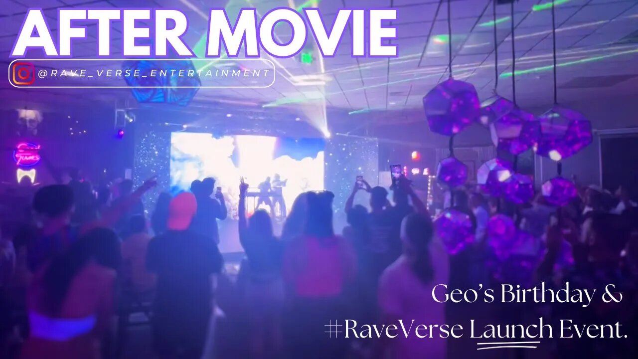 Official After Movie: Geo's Birthday & RaveVerse Launch Event 🎉🚀 #GeoBirthday #RaveVerseLaunch