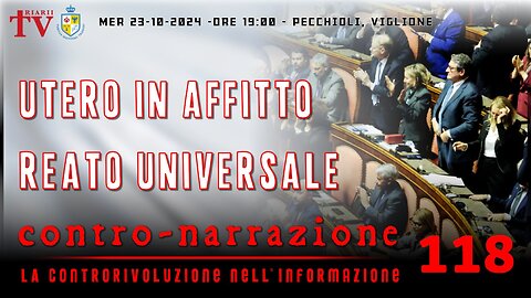 CONTRO-NARRAZIONE NR.118 - LA CONTRORIVOLUZIONE NELL’INFORMAZIONE. PECCHIOLI, VIGLIONE