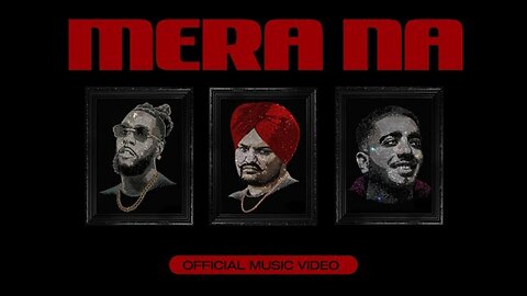 SIDHU MOOSE WALA : Mera Na (Official Video) Feat. Burna Boy & Steel Banglez | Ninetessdark