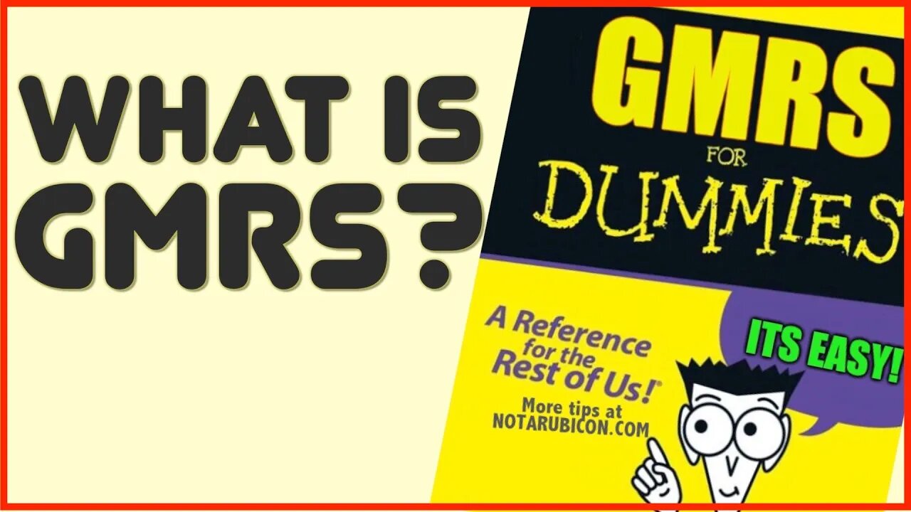 What is GMRS? A Simple Explanation - How To Use A GMRS Radio & Is The Baofeng UV-5R Good For GMRS?