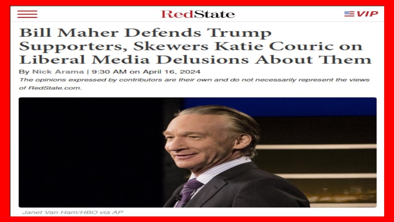 Bill Maher Defends Trump Supporters from Liberal Media Delusions