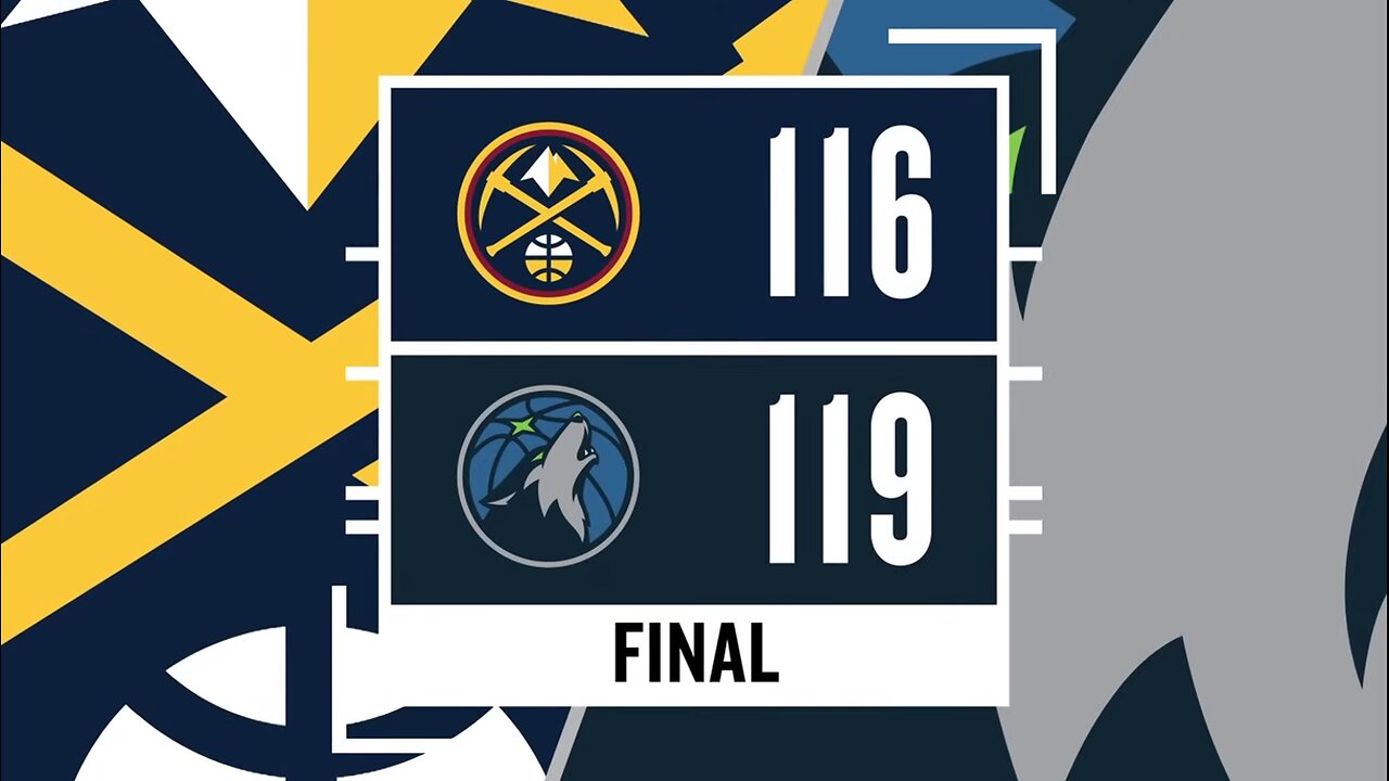 Timberwolves 119, Nuggets 116 | NBA Game Recap | November 1, 2024