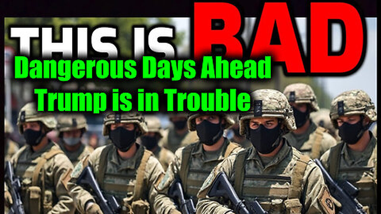 Alert! Dangerous Days Ahead, Trump is in Trouble, Crash is Coming