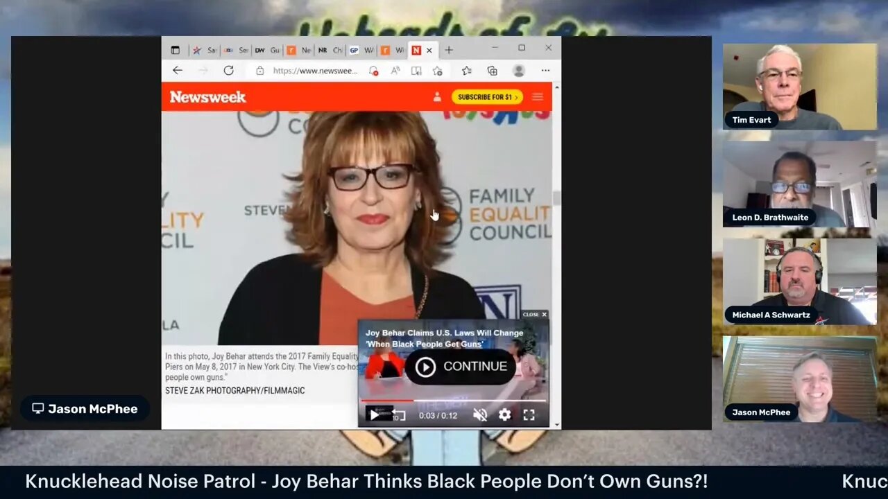 GUNS & RACISM on The View