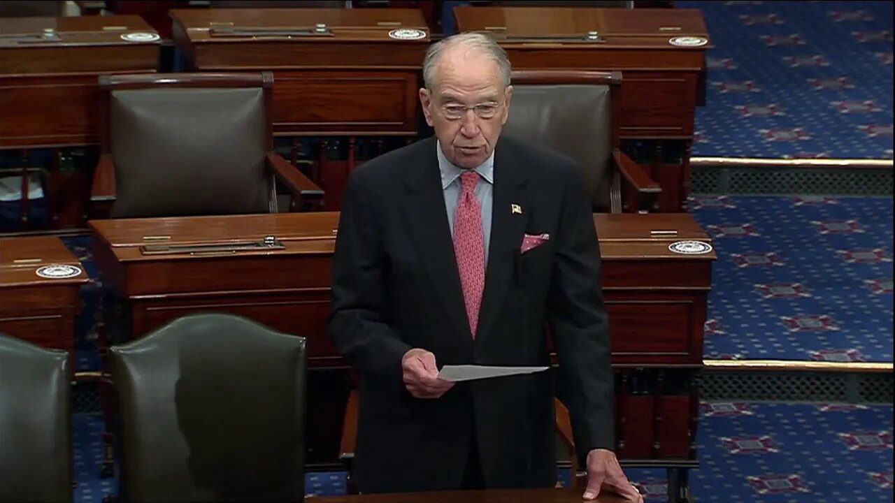 Grassley Celebrates Pzifer Vaccine Trial News