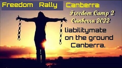 It has begun On the ground Freedom Day Canberra Australia Lets get this done