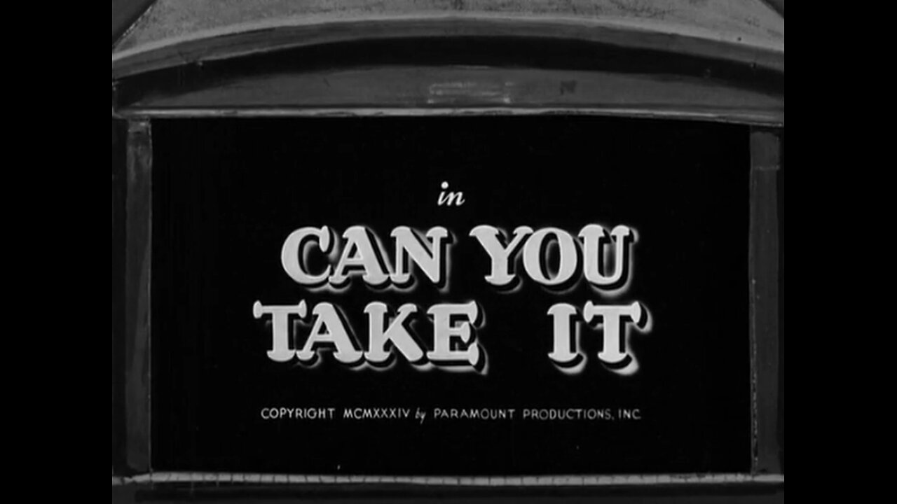 Popeye The Sailor - Can You Take It (1934)