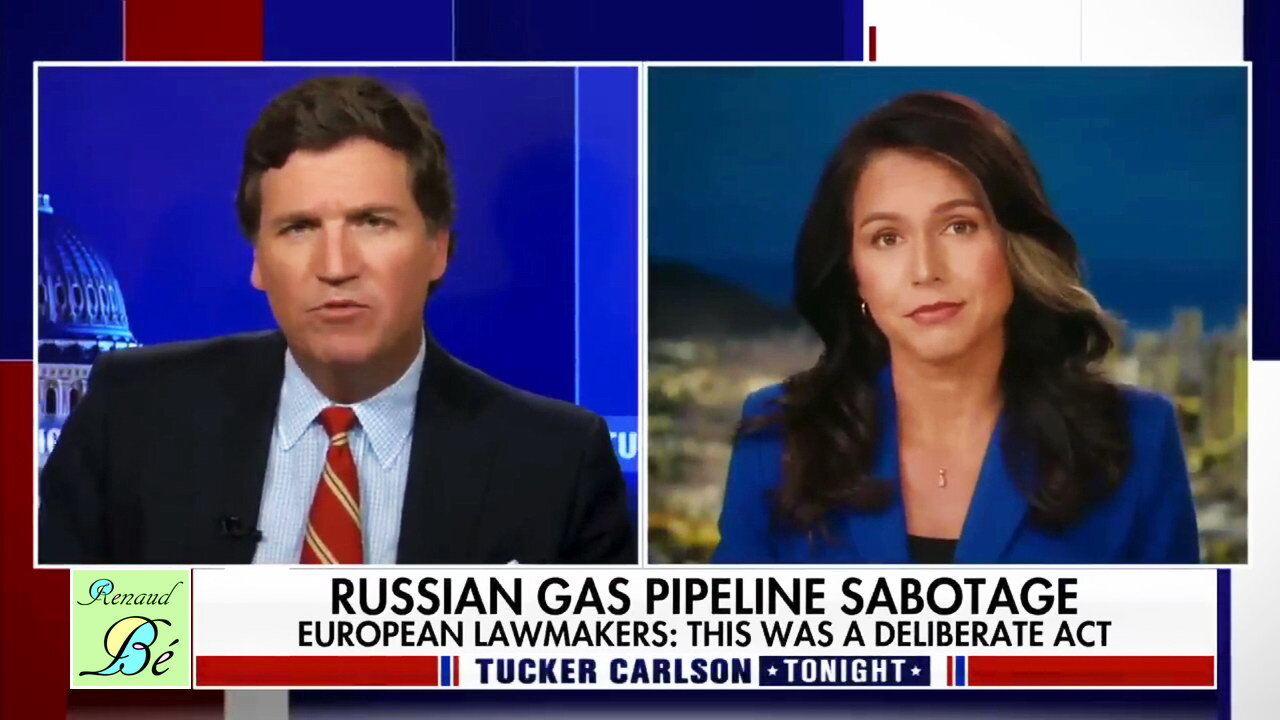 TULSI GABBARD EXPOSES BIDEN SABOTAGE OF RUSSIAN GAS PIPELINE AND DANGER OF NUCLEAR WAR