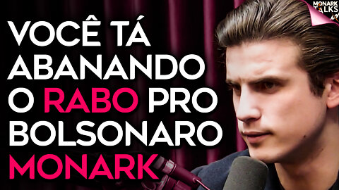 CONVIDADO PROVOCA MONARK AO VIVO