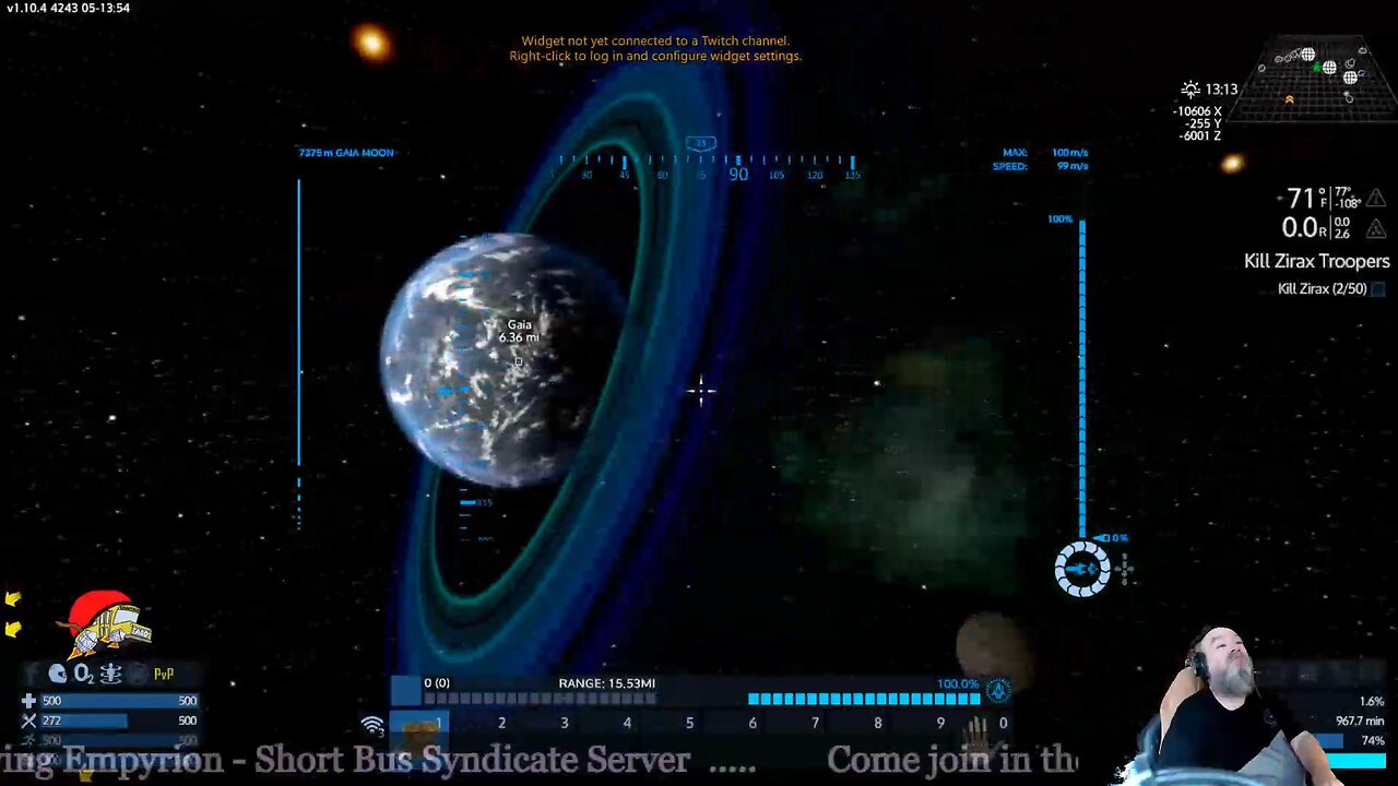 Zunthras Plays Empyrion - Short Bus Syndicate Server - Sept 5 - Part 3