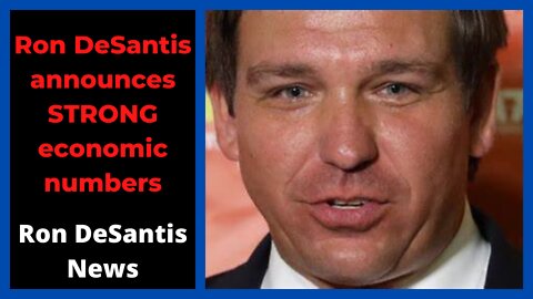 Ron DeSantis announces STRONG economic numbers | Trump | Bongino | Bannon | Biden | Tate