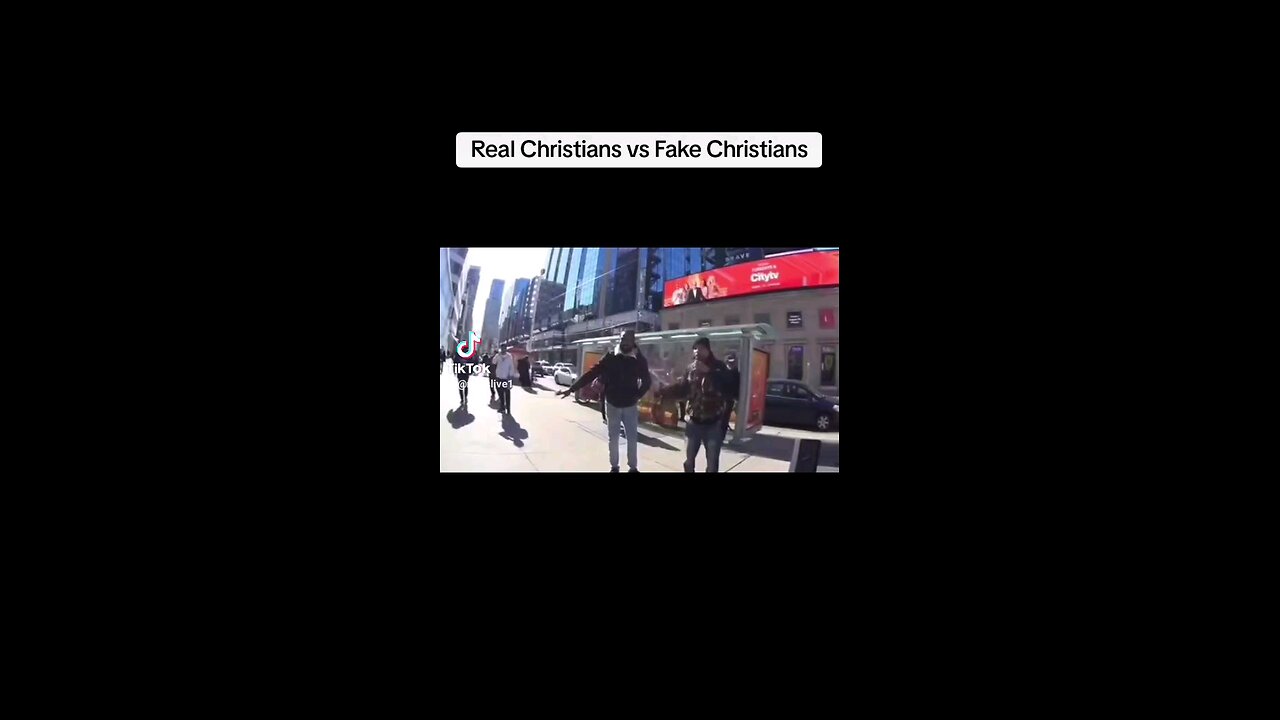 Fake Christians vs Real Christians