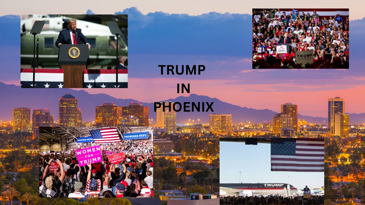 Trump Rally in Phoenix, AZ 8/23/24