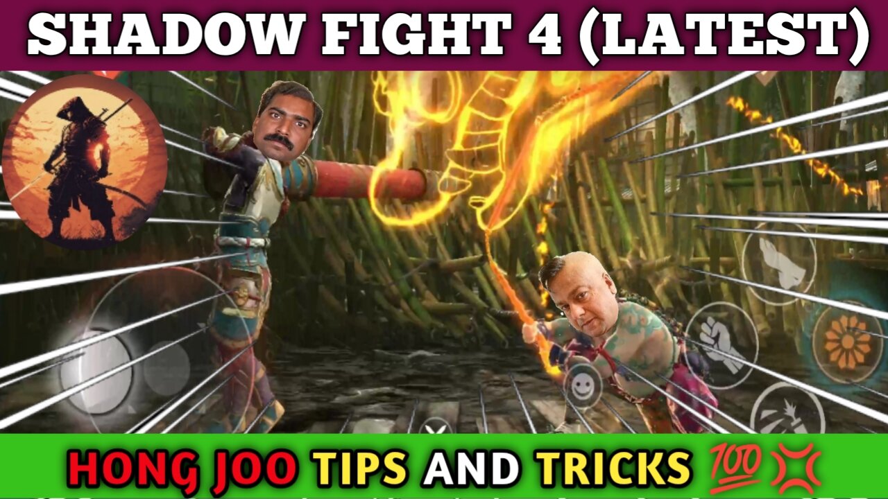 Hong joo tips and tricks✅️💯 || Hong joo shadow fight 4|| must watch