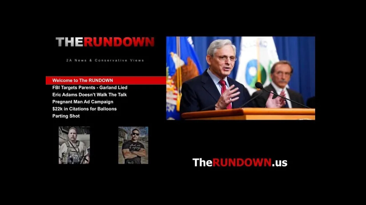 FBI Targeted Parents as Terrorists. Garland Lied to Congress