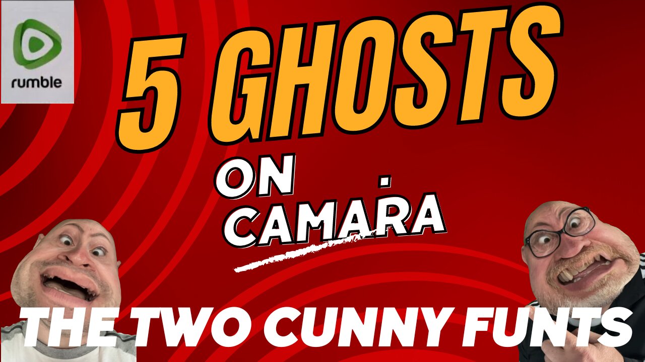 5 ghosts on camera