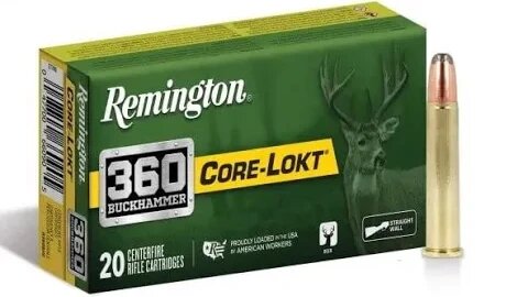 Caliber Corner S5 Ep 279 The new Remington .360 Buckhammer and straight-walled rifle ammunition.